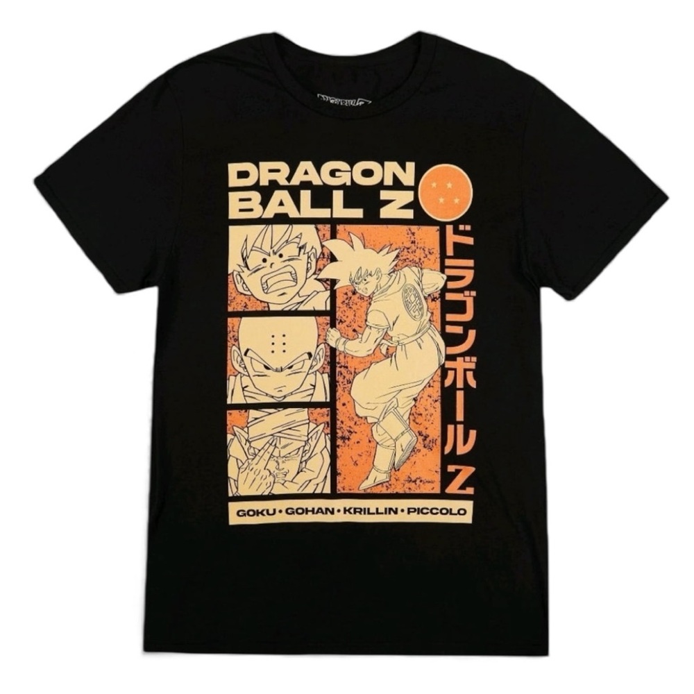 Dragon Ball Z Athletic Fit Short Sleeve Graphic Tee Medium